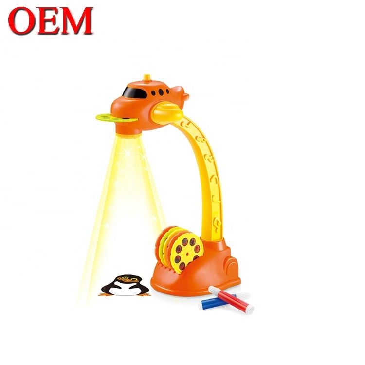 ABS Proyektor Pola Mainan Anak-anak OEM Plastik Cute kecil Mini Proyektor Mainan untuk anak-anak