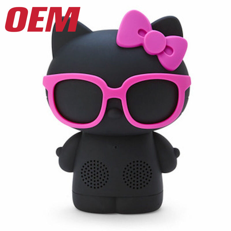 Custom Bluetooth Speaker Made Wireless Speaker OEM Diisi ulang Cute Cartoon Toy Maker Dengan Musik