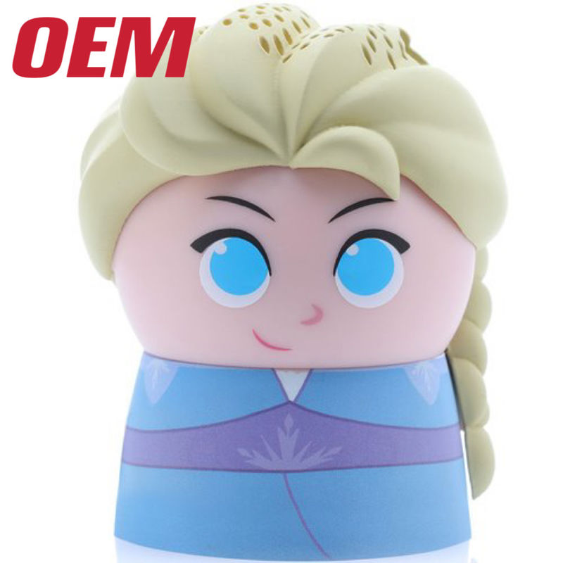 Disesuaikan Kitty Mini Bluetooth Speaker dibuat 5inch Wireless Karakter Speaker OEM diisi ulang Cute Cartoon Toy Maker