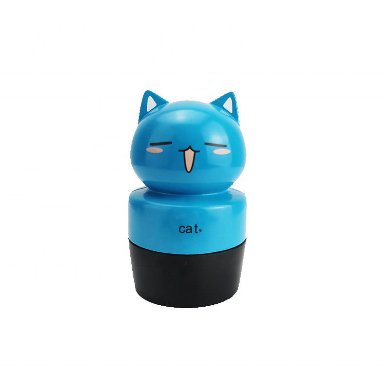 2023 Custom Children Flash Toy Animal Personal Clothing Fabric Self Inking Nama Kartun Stempel untuk Anak-anak