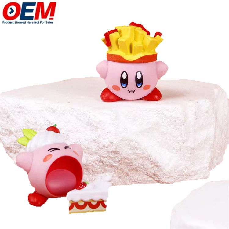 Permainan Silikon Plastik Customized OEM 3D Soft Squishy tokoh karakter Toys Pabrik produsen mainan