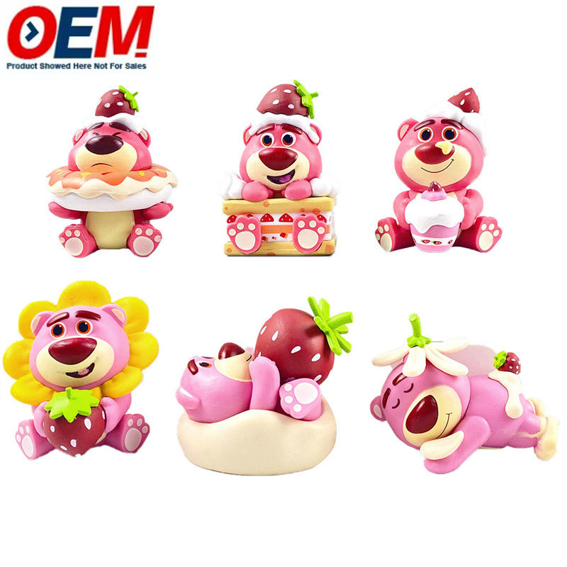 Permainan Silikon Plastik Customized OEM 3D Soft Squishy tokoh karakter Toys Pabrik produsen mainan