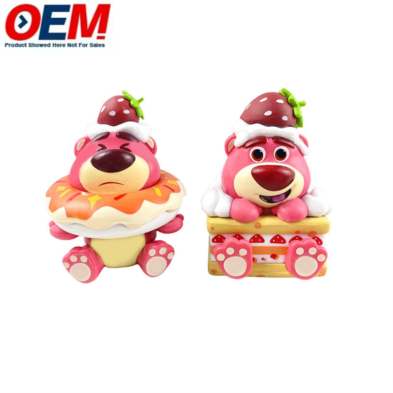 Permainan Silikon Plastik Customized OEM 3D Soft Squishy tokoh karakter Toys Pabrik produsen mainan