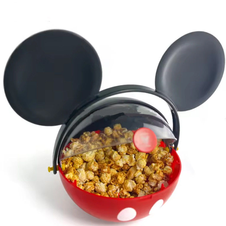 Custom Plastic Popcorn Bucket Cartoon Character Design untuk Pemegang Piala Film Snack