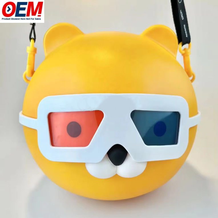 Film Bioskop Popcorn Bucket dengan Bahan Desain Khusus Warna Khusus