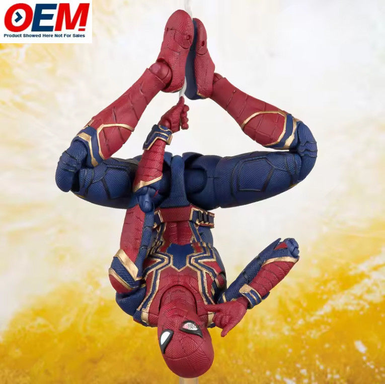 Custom Spider Man Plastic Action Figure Spider Man Model Koleksi 15 Cm Spider Man Model Figure