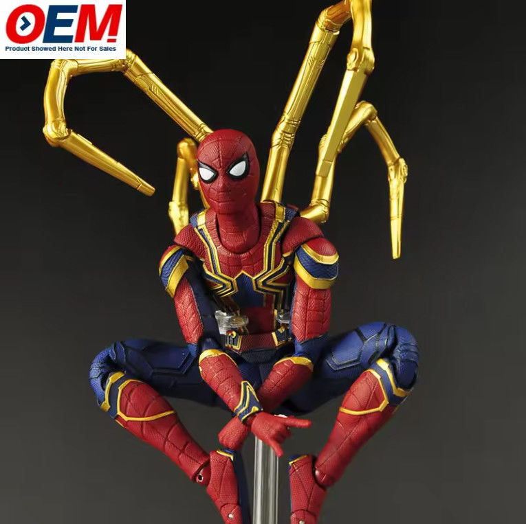 Custom Spider Man Plastic Action Figure Spider Man Model Koleksi 15 Cm Spider Man Model Figure