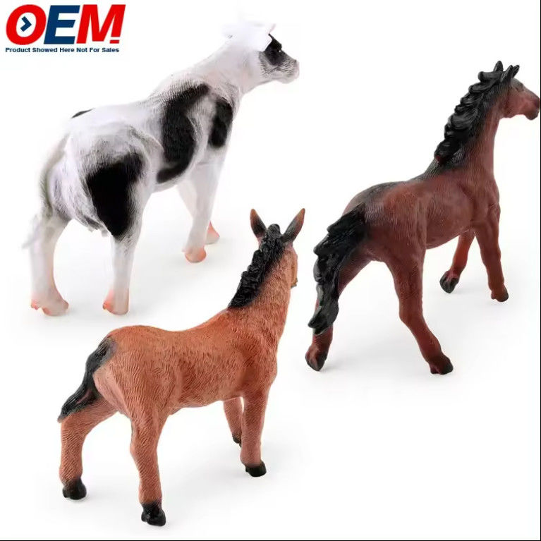 Custom Murah Plastik Wild Toys Farm Model Hewan Liar Plastik Hadiah Toys Toys Pabrik