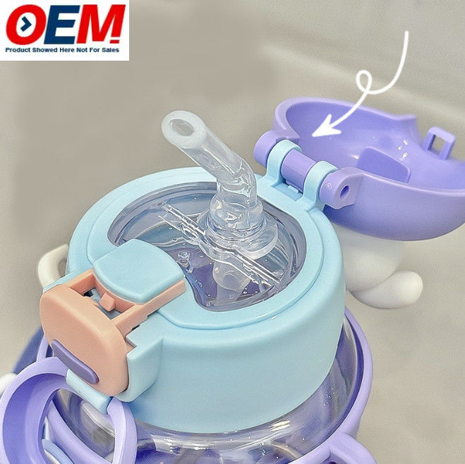Botol air bebas BPA untuk anak-anak ukuran khusus dan aman plastik non toksik sempurna untuk anak-anak