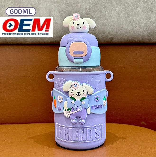 Botol air bebas BPA untuk anak-anak ukuran khusus dan aman plastik non toksik sempurna untuk anak-anak
