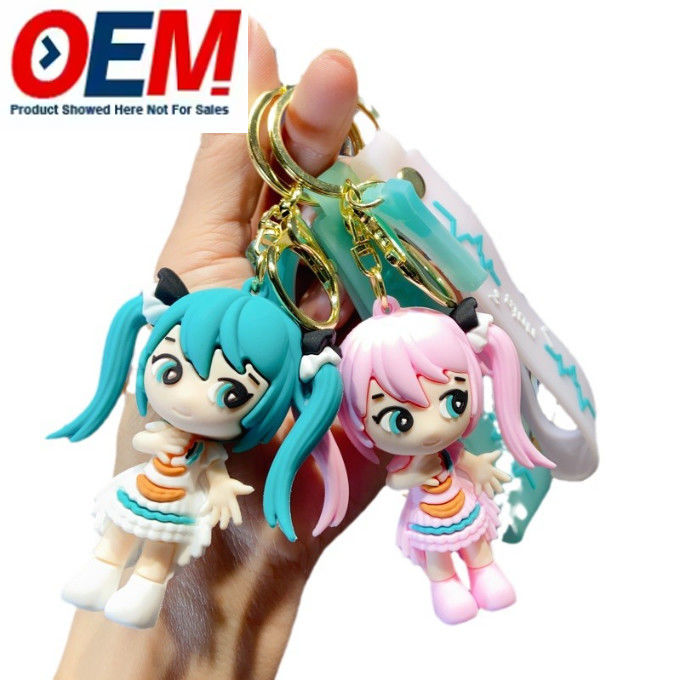 Custom Kualitas Tinggi Keamanan Keychain Boneka Gantung Perhiasan Banyak Kategori Untuk Anda Sesuai