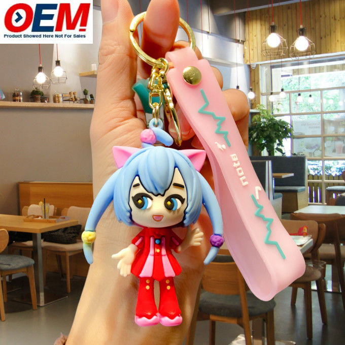 Custom Kualitas Tinggi Keamanan Keychain Boneka Gantung Perhiasan Banyak Kategori Untuk Anda Sesuai