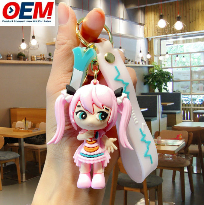 Custom Kualitas Tinggi Keamanan Keychain Boneka Gantung Perhiasan Banyak Kategori Untuk Anda Sesuai