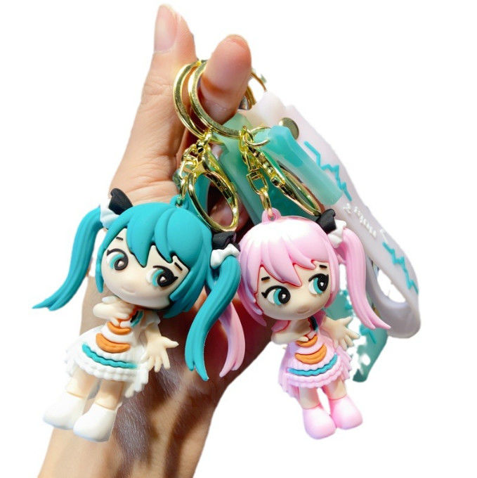 Custom Kualitas Tinggi Keamanan Keychain Boneka Gantung Perhiasan Banyak Kategori Untuk Anda Sesuai