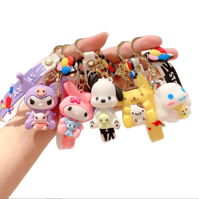Custom Kualitas Tinggi Keamanan Keychain Boneka Gantung Perhiasan Banyak Kategori Untuk Anda Sesuai