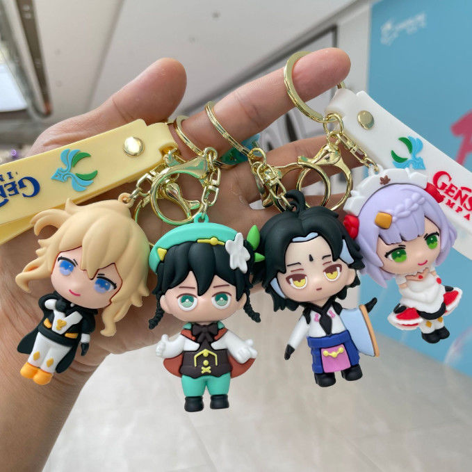 Custom Kualitas Tinggi Keamanan Keychain Boneka Gantung Perhiasan Banyak Kategori Untuk Anda Sesuai