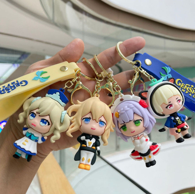 Custom Kualitas Tinggi Keamanan Keychain Boneka Gantung Perhiasan Banyak Kategori Untuk Anda Sesuai