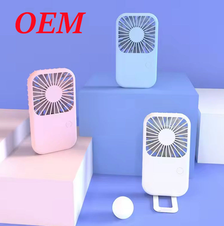 Mini Portable Rechargeable Pocket Fan Electric Handheld Air Cooling Fan Untuk Penggunaan Kantor Luar Ruang