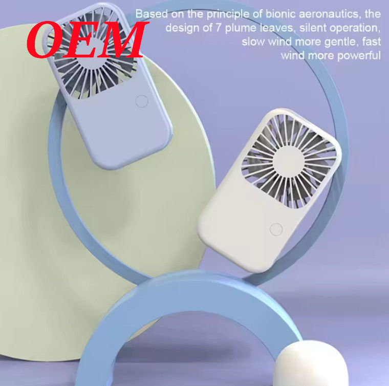 Mini Portable Rechargeable Pocket Fan Electric Handheld Air Cooling Fan Untuk Penggunaan Kantor Luar Ruang