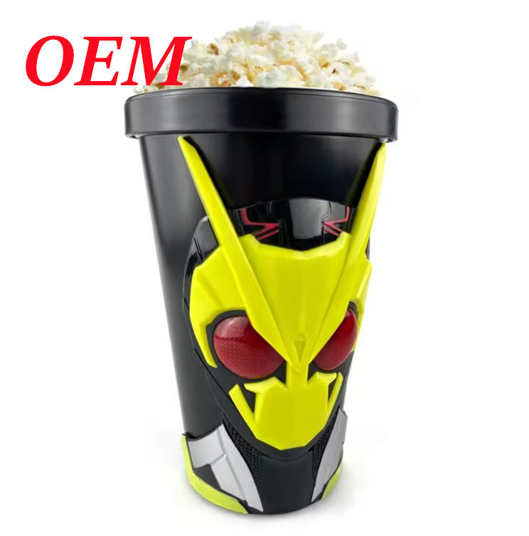 12oz 16oz  Plastic Popcorn Cup Cinema Festival Bottle Plastic Popcorn Cups