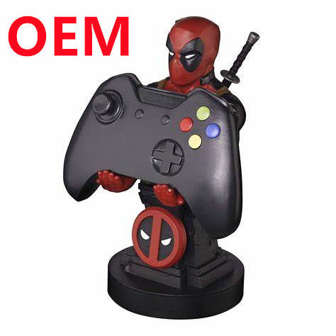 Custom PVC Action Figure Desk Phone Holder Made 18cm High Cute Cartoon Animal Portable Phone Holder Cartoon Phone Stand