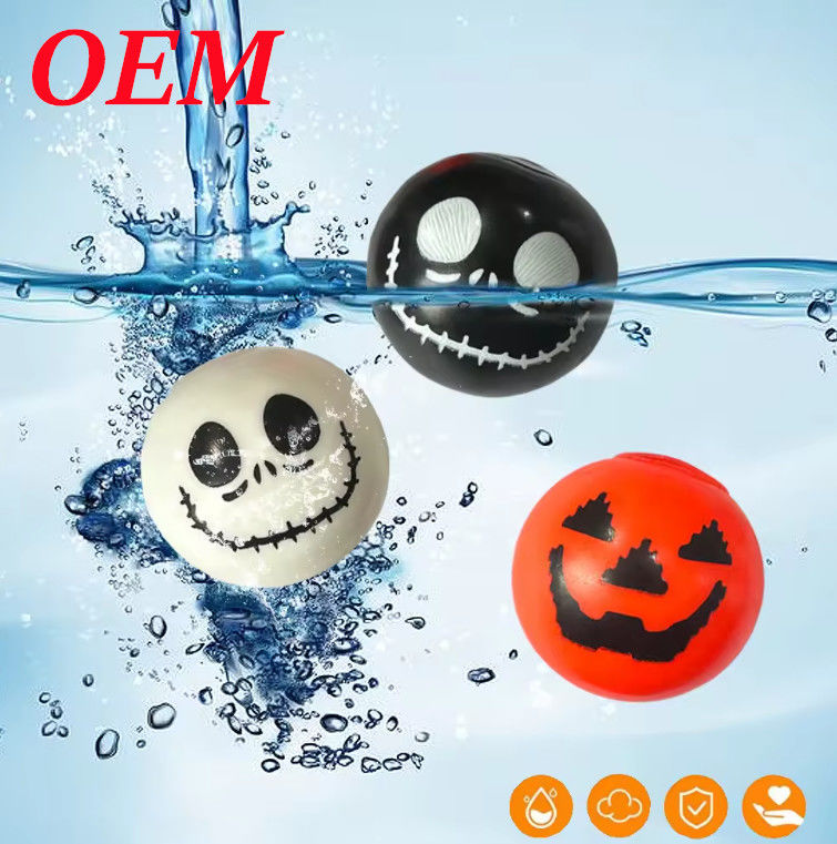 Halloween Baru Satu Mata Dekompresi Mainan TPR Kantor Mainan Sensor Anak Squeeze Bola Mainan