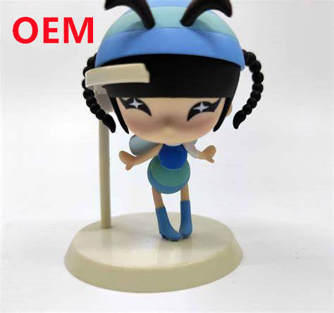 Mainan 3D Pvc yang Disesuaikan Dengan Dasar Abdomen Koleksi Plastik OEM Karakter Anime Membuat 10 Cm Tinggi Tokoh Gadis Cantik