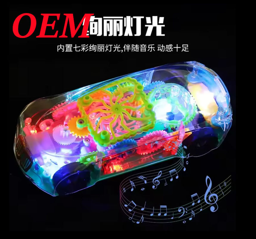 Mainan plastik bercahaya untuk anak-anak yang dapat dikumpulkan dan diberikan oleh klien