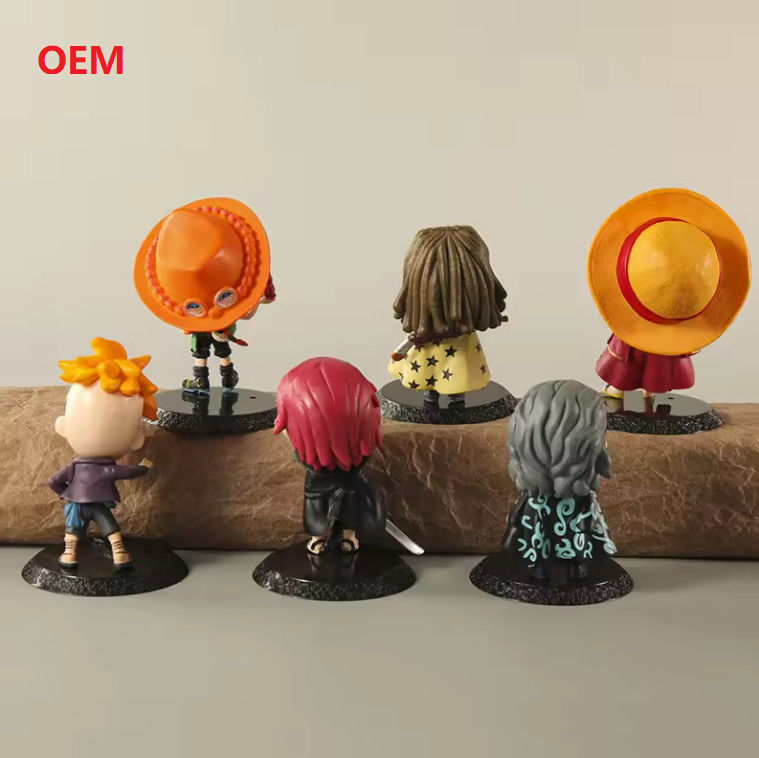 Cartoon Model Aksi Tokoh Anime Tokoh Mainan untuk Pengiriman Shenzhen dan Universal Aduit