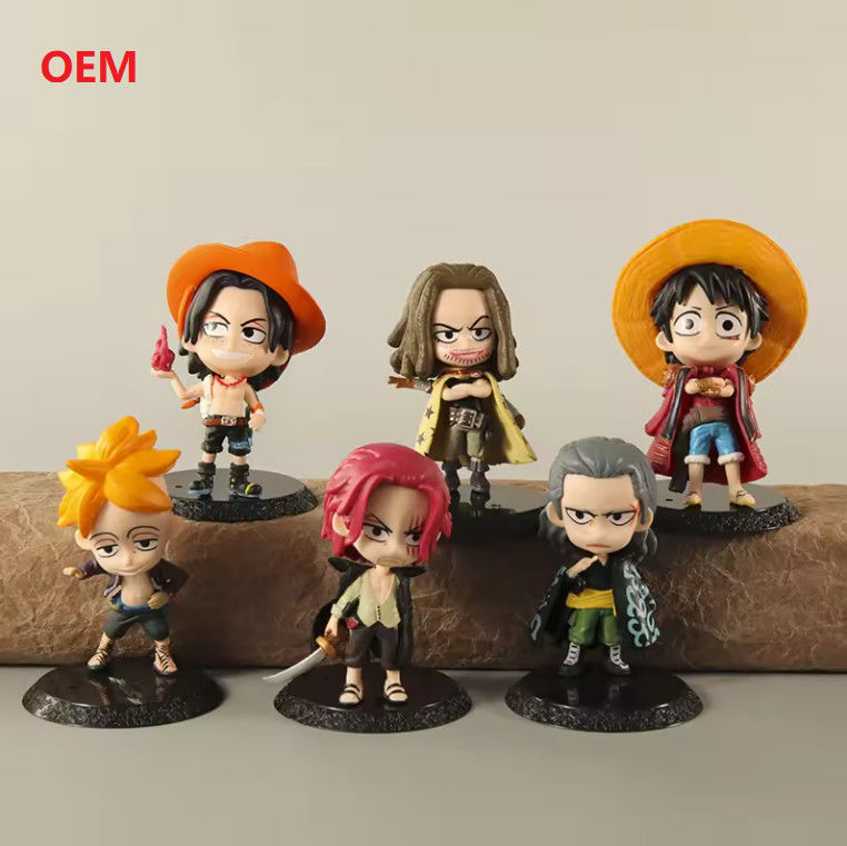 Cartoon Model Aksi Tokoh Anime Tokoh Mainan untuk Pengiriman Shenzhen dan Universal Aduit