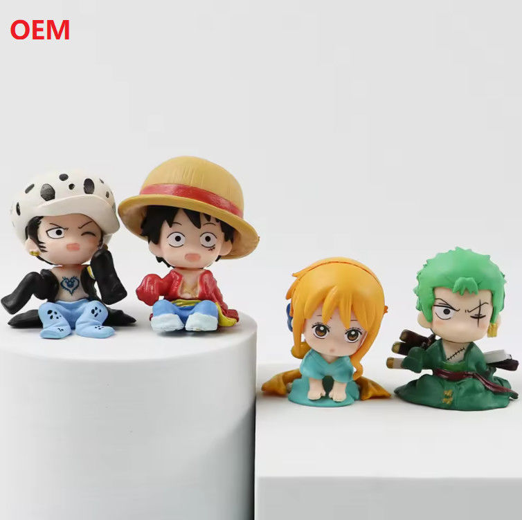OEM PVC Model Kartun Action Figure Anime Figure Toys untuk Dekorasi Catatan Hanya OEM