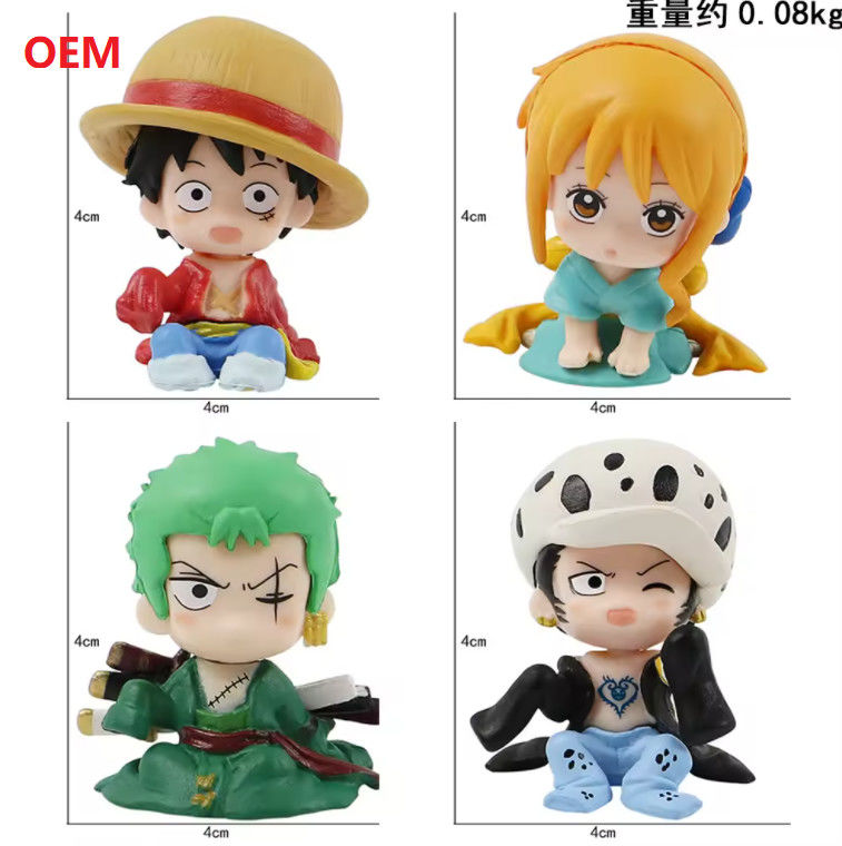 OEM PVC Model Kartun Action Figure Anime Figure Toys untuk Dekorasi Catatan Hanya OEM