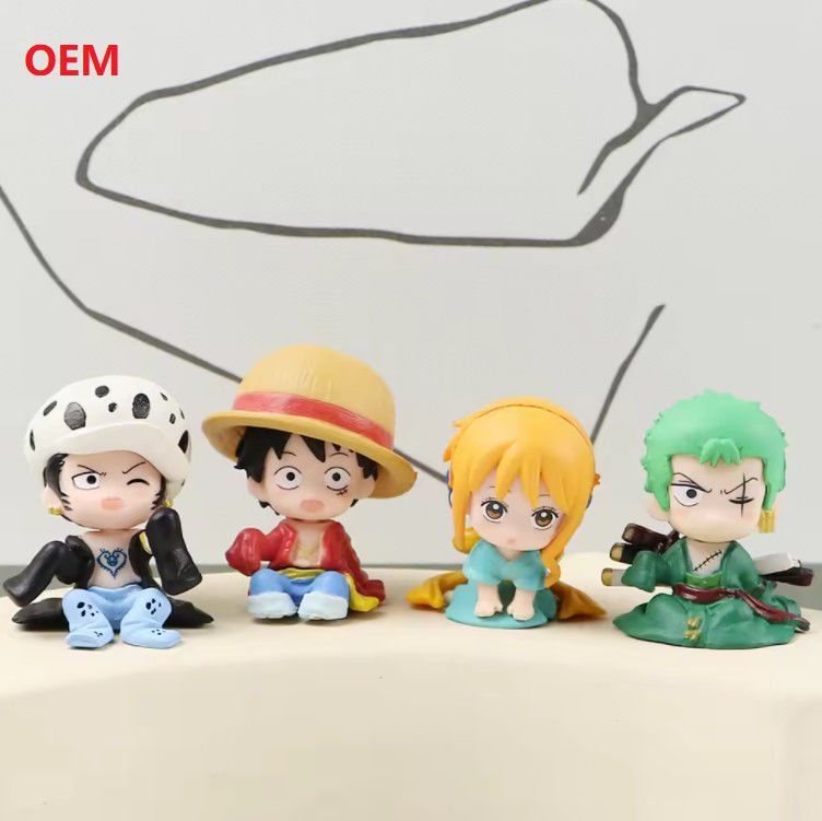OEM PVC Model Kartun Action Figure Anime Figure Toys untuk Dekorasi Catatan Hanya OEM