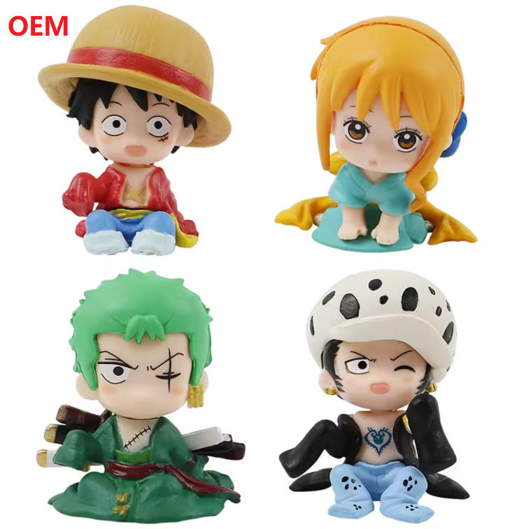 OEM PVC Model Kartun Action Figure Anime Figure Toys untuk Dekorasi Catatan Hanya OEM