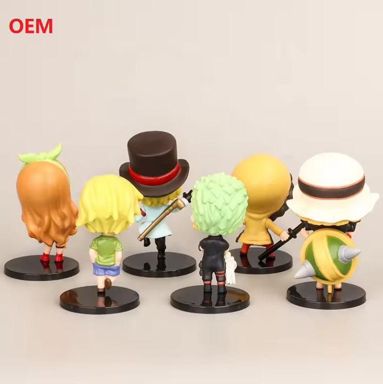 Cartoon Model Aksi Tokoh Anime Tokoh Mainan Untuk Dekorasi Dalam Warna Disesuaikan