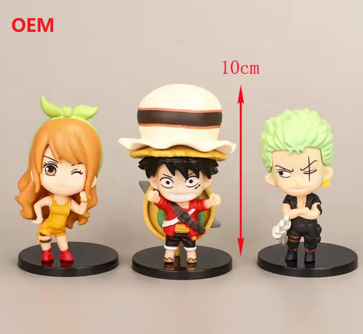 Cartoon Model Aksi Tokoh Anime Tokoh Mainan Untuk Dekorasi Dalam Warna Disesuaikan