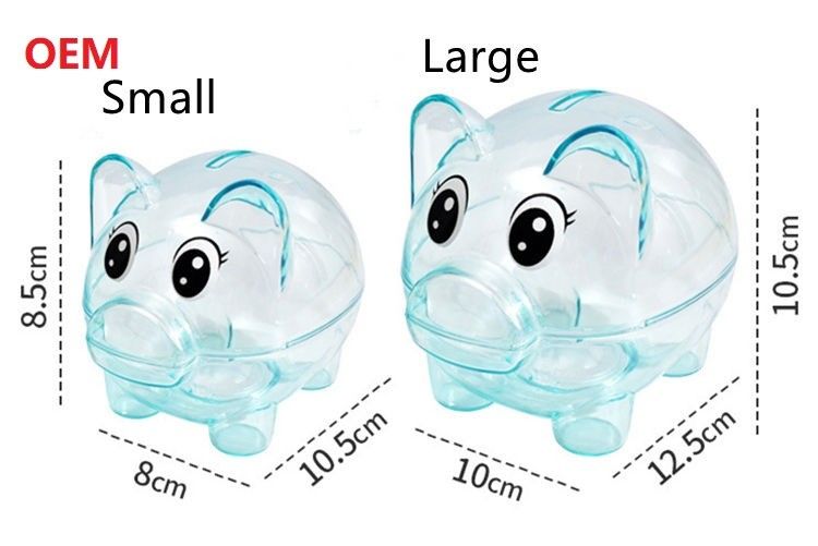 Customized Color Cute Piggy Bank Money Box for Kids Gift Pelabuhan Pengiriman Shenzhen