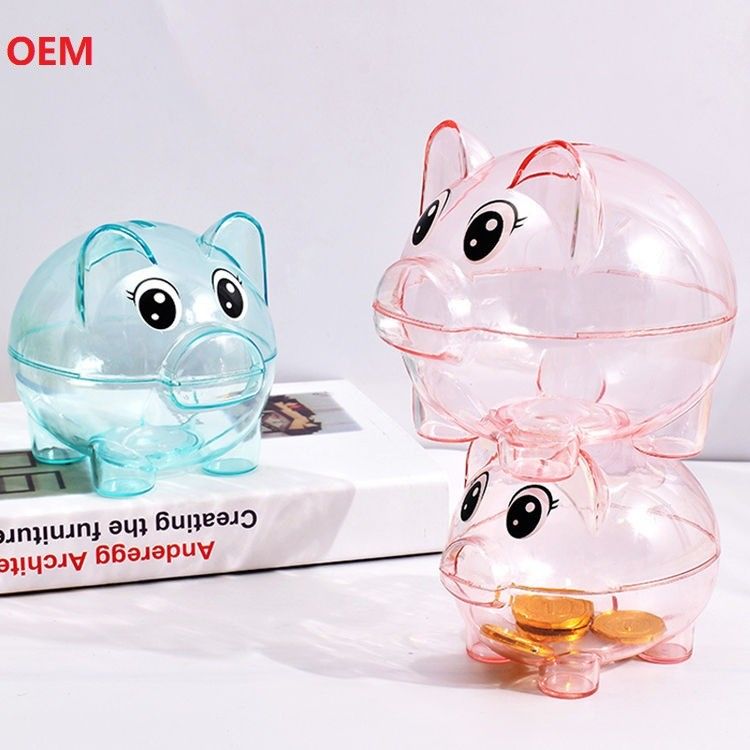 Customized Color Cute Piggy Bank Money Box for Kids Gift Pelabuhan Pengiriman Shenzhen