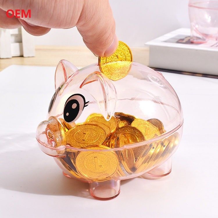 Customized Color Cute Piggy Bank Money Box for Kids Gift Pelabuhan Pengiriman Shenzhen