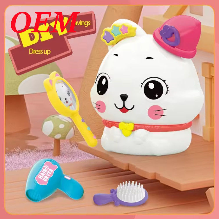 OEM Lovely Piggy Bank Coin Bank Money Box untuk Anak-anak Disediakan oleh Klien Disesuaikan