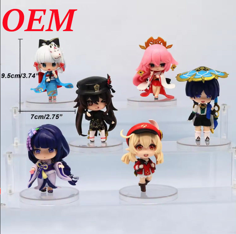 Anak-anak Hadiah Dan Dekorasi Warna Disesuaikan Tokoh Anime Mainan Model Kartun Tokoh Aksi