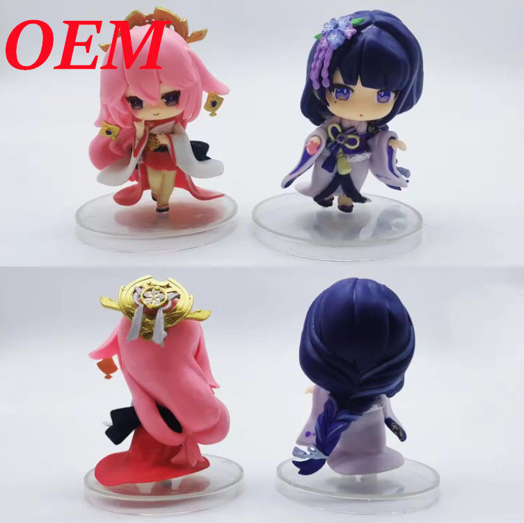 Anak-anak Hadiah Dan Dekorasi Warna Disesuaikan Tokoh Anime Mainan Model Kartun Tokoh Aksi