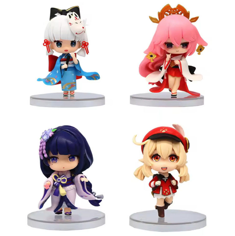 Anak-anak Hadiah Dan Dekorasi Warna Disesuaikan Tokoh Anime Mainan Model Kartun Tokoh Aksi