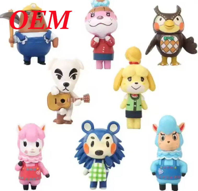 PVC Vinyl Figure Anime Action Figure Plastik Mainan Hewan Dekorasi Rumah Mainan Seni