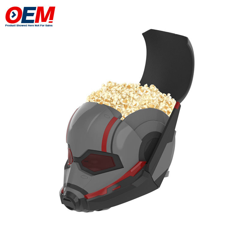 OEM Desain Plastik 3D Kartun Popcorn Bucket / Unicorn Kawaii Popcorn Bucket
