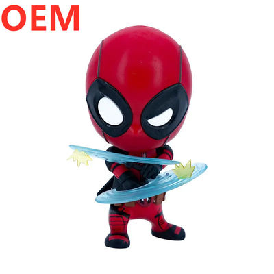 Plastik Kartun Tokoh Mainan Customization Desain OEM Koleksi PVC / Vinyl Kartun Tokoh Mainan