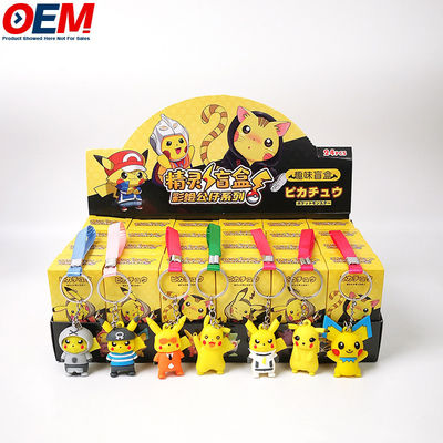 Custom 3D Toys membuat Blind Surprise Box Toys Anime Figures Blind Box Keychain Bag Pendan