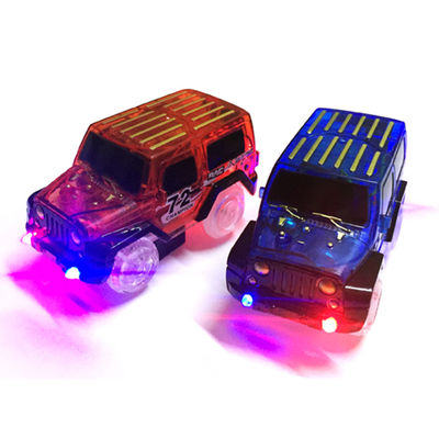 Custom LED Light Up Cars Untuk Glow Race Track Elektronik Mobil Mainan