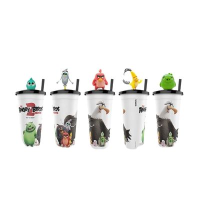Sesuaikan Plastik Anda sendiri 3D Figurine Cup Topper Figurine Toy Cup
