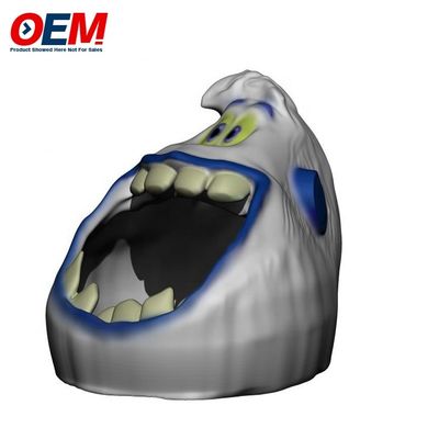 Custom PVC mainan OEM 3D Konsep SmallFoot Popcorn Bucket Makanan Popcorn Bucket